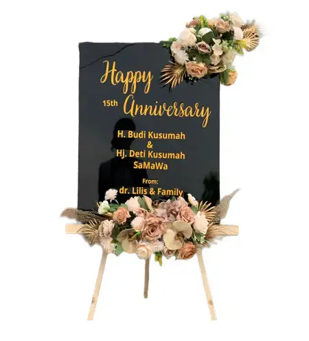 Papan Bunga Akrilik Slerok