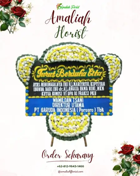 Papan Bunga Duka Slerok